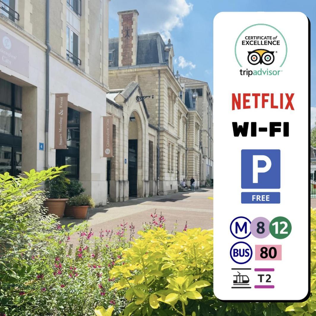 Full Appartment - Paris Porte De Versailles Issy-les-Moulineaux Exterior foto